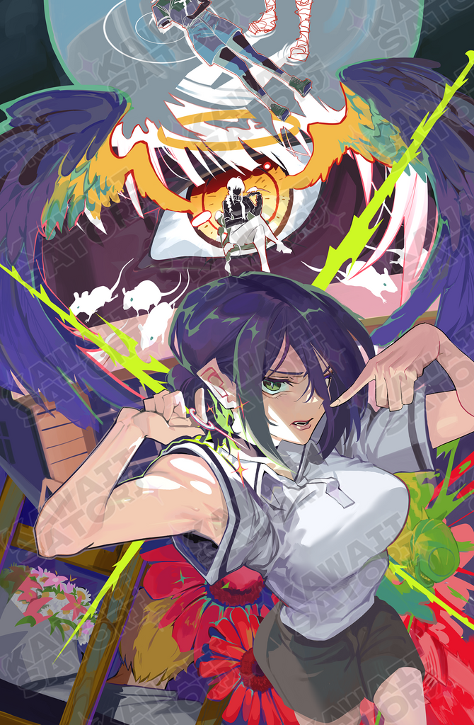 Bomb Devil poster – Kawaii Satori