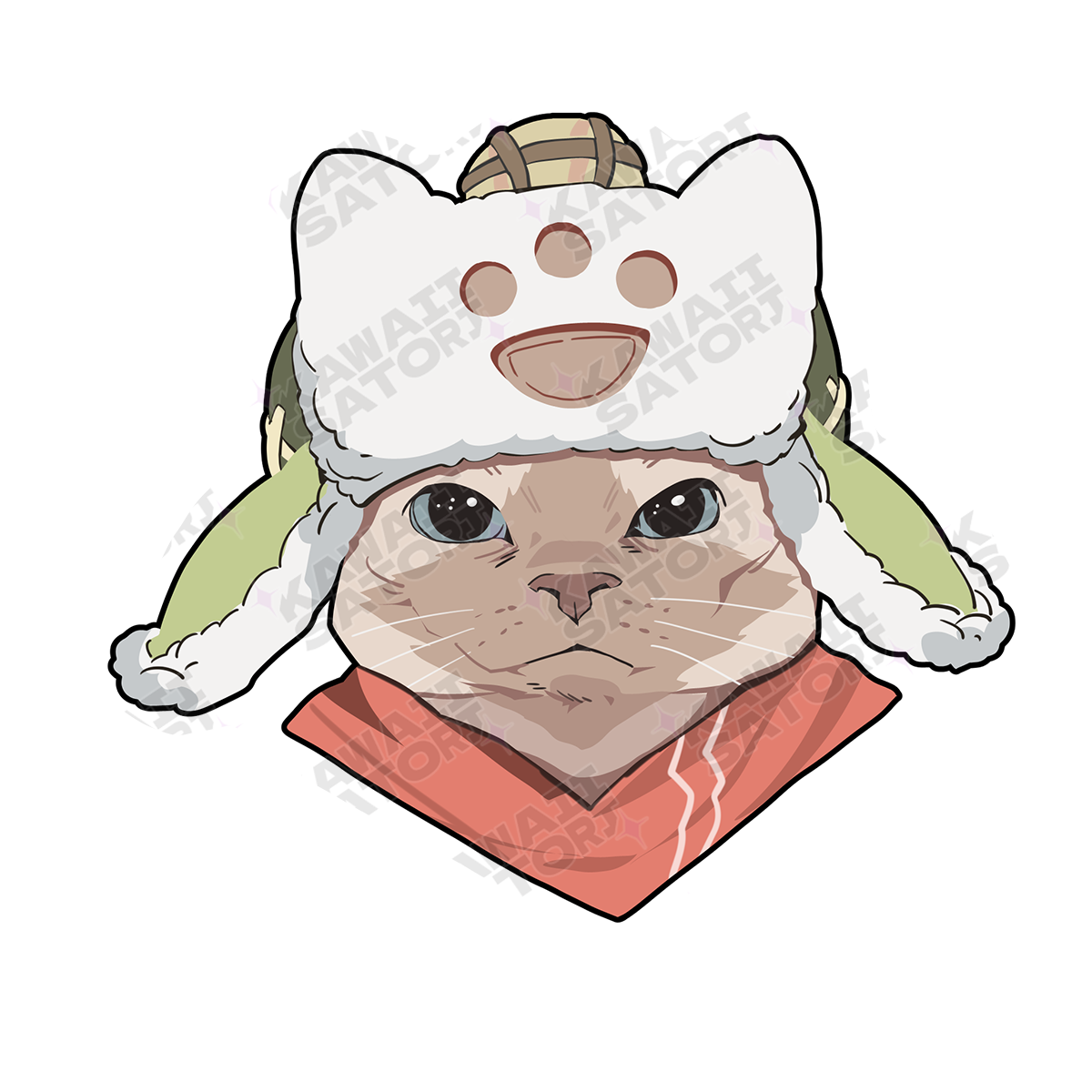 Palico Sticker – Kawaii Satori