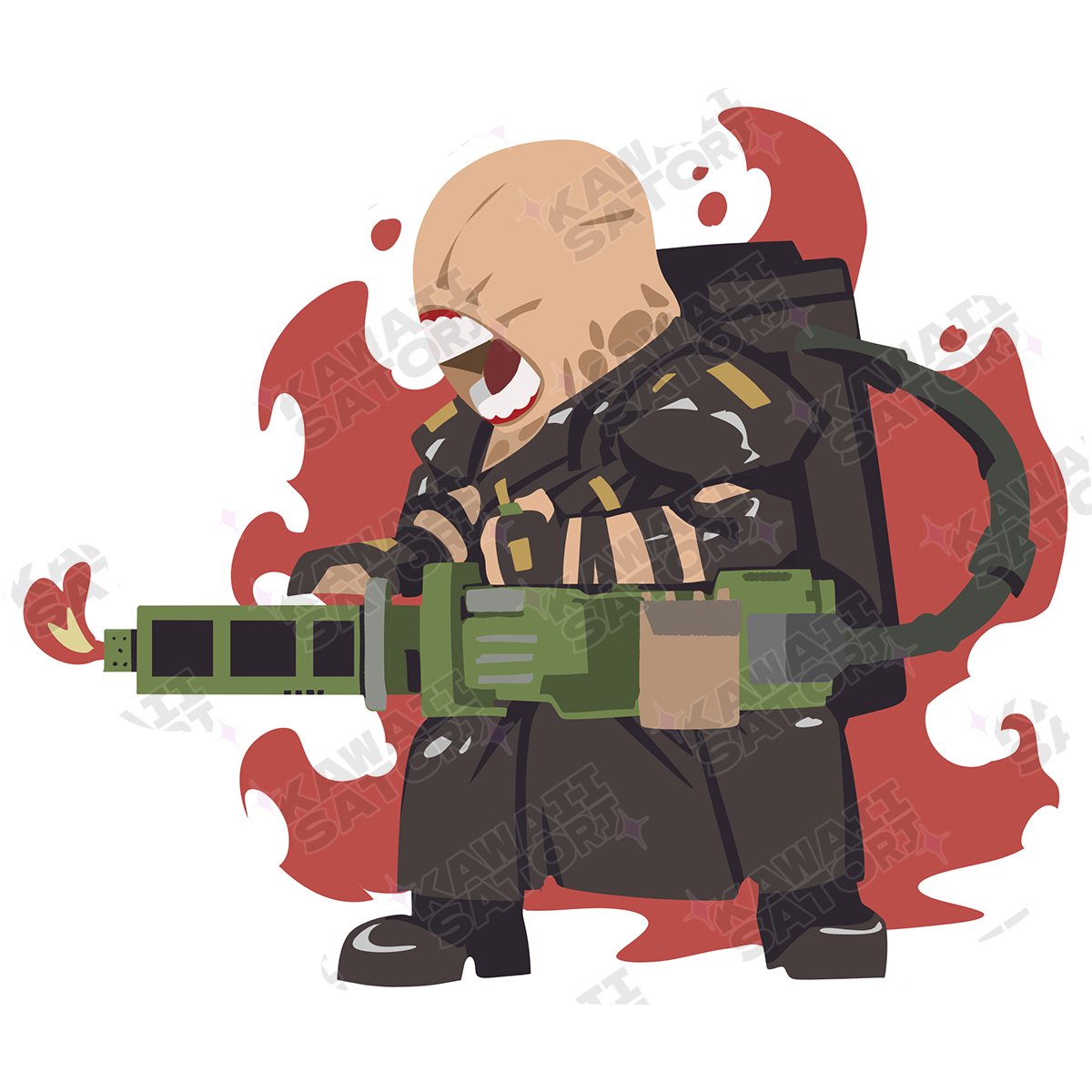 Nemesis sticker – Kawaii Satori